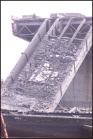 View of Demolition from Westside of Bridge #3
