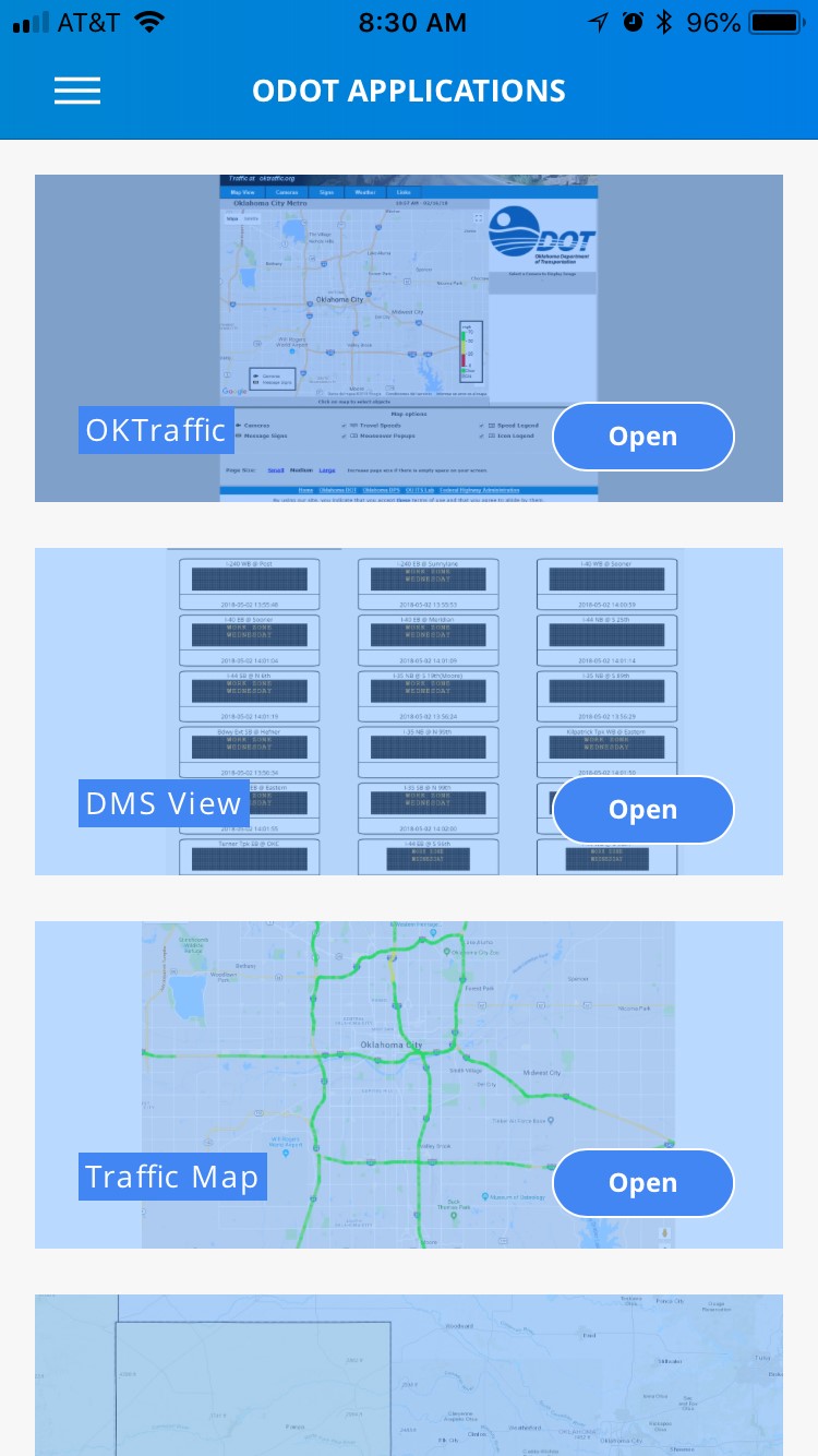 Odot Organizational Chart