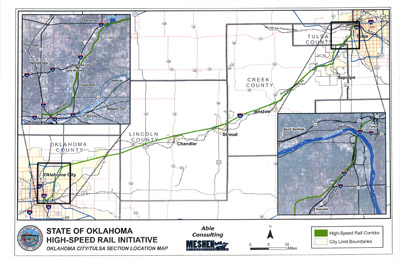 Oklahoma Corridor Map