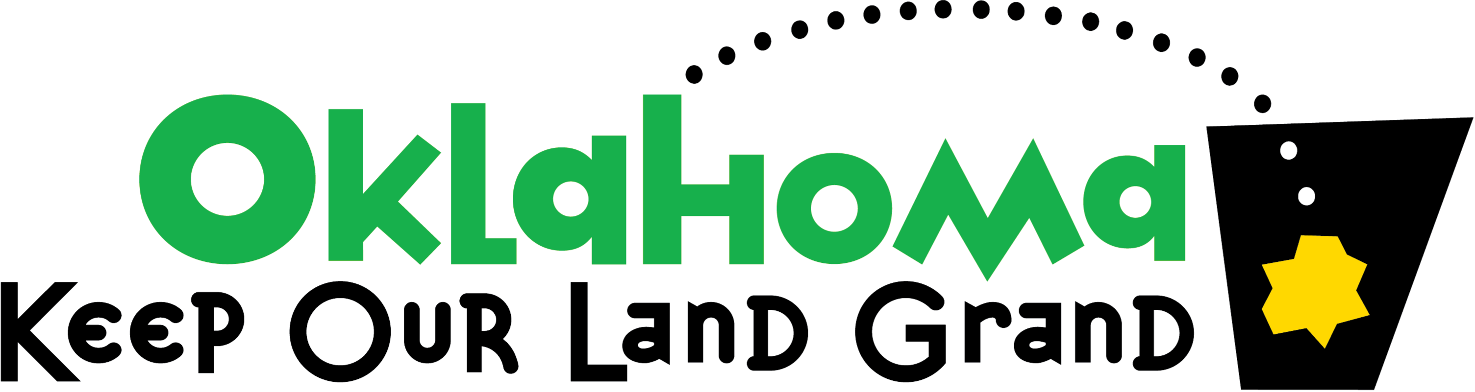 logo for oklahoma keep our land grand