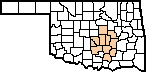 State outline showing Division 3