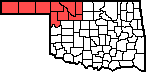 State outline showing Division 6