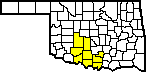 State outline showing Division 7