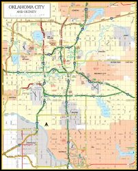 Oklahoma City Map