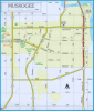 Muskogee City Map