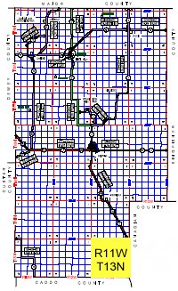 County Reference Map - Go back to county index page