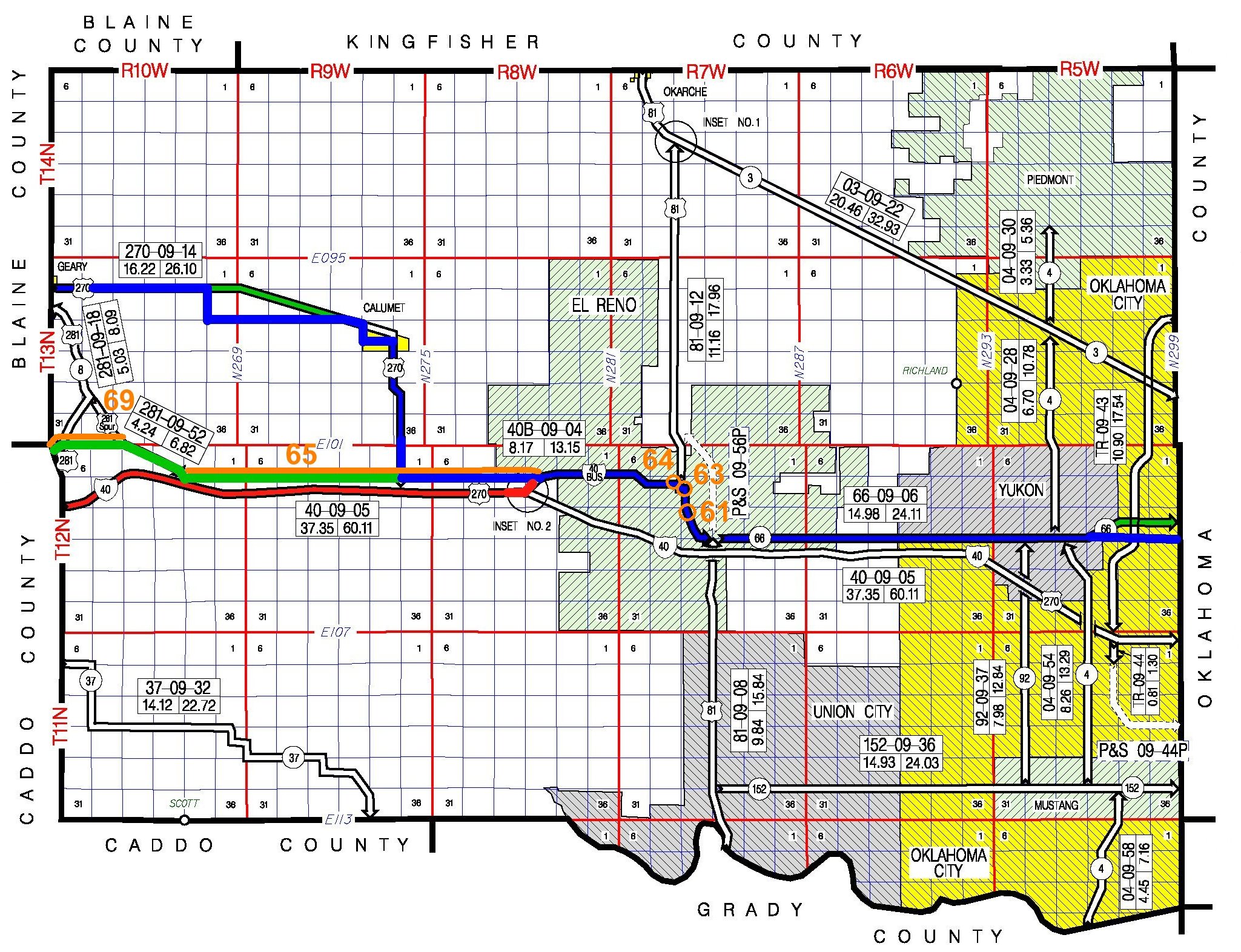 County Reference Map