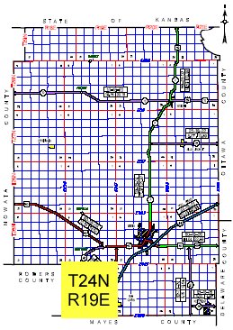 County Reference Map - Go back to county index page