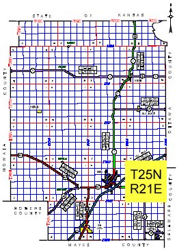 County Reference Map - Go back to county index page