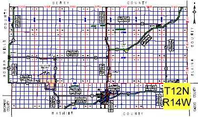 County Reference Map - Go back to county index page