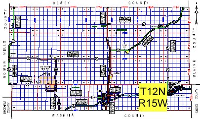 County Reference Map - Go back to county index page