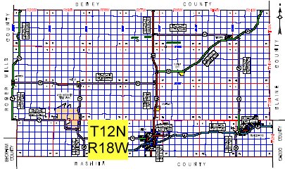 County Reference Map - Go back to county index page