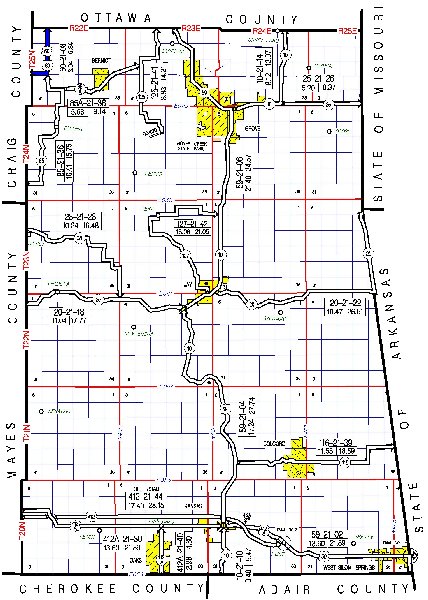 County Reference Map