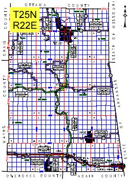 County Reference Map - Go back to county index page