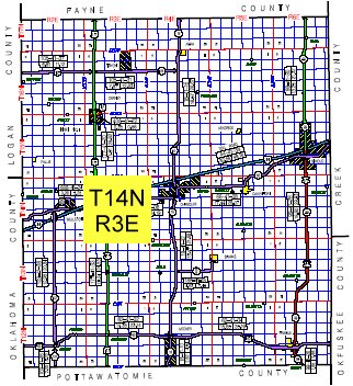 County Reference Map - Go back to county index page