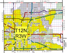 County Reference Map - Go back to county index page