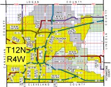 County Reference Map - Go back to county index page