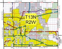 County Reference Map - Go back to county index page