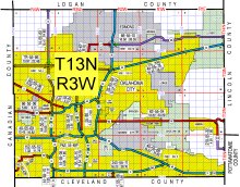 County Reference Map - Go back to county index page