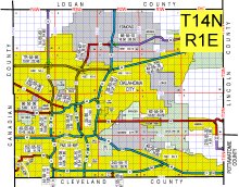 County Reference Map - Go back to county index page