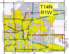 County Reference Map - Go back to county index page