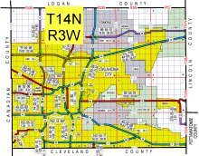 County Reference Map - Go back to county index page