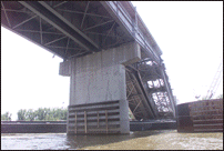 View from River Beneath Westbound Lane