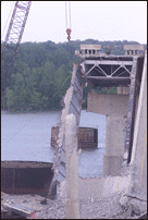 Cutting Beam on Westbound Lane #2