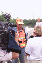 Asst.Dir. John Fuller Speaks to Media