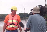 Chief Engineer Bruce Taylor Speaks to Media