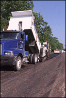 Resurfacing on Detour Route