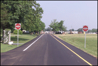 New Pavement on Detour Route 1