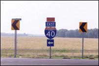 New Signage on Detour Route