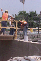 Decking Work on Span One