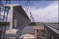 Hanging Beam on Span Two