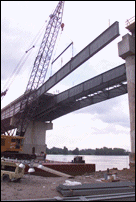 Lifting Last Beam into Place