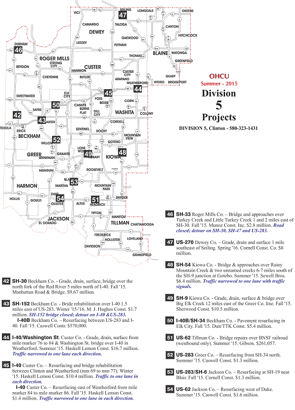 Division 5 map