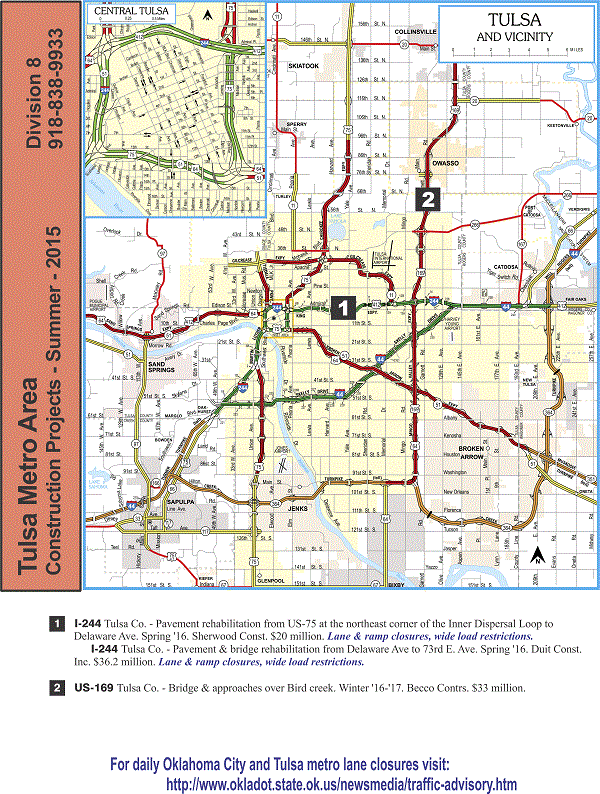 Tulsa map