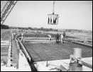 Construction of I-35 in Norman at the Lindsey Street overpass in October 1966.