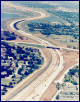 Construction on the Lake Hefner Parkway along the west side of Oklahoma City