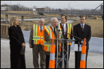 U.S. Rep. James Oberstar, Chairman of the House Transportation and Infrastructure Committee visited the IDL project in Tulsa on Jan. 18, 2010