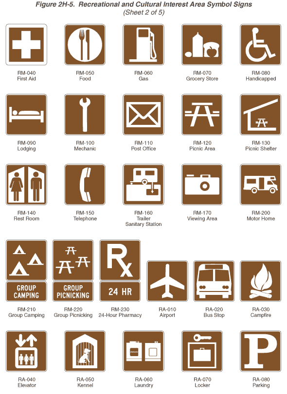 recreational signs
