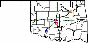 Outline of state showing urban transit locationa